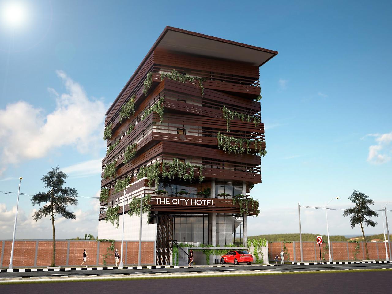 The City Hotel Ambon Exterior foto
